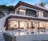 Вілла в Кальпі з видом на море 349 кв.м новобудова