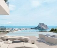 Вилла в Кальпе з видом на море, 427 кв.м, 4 спальні