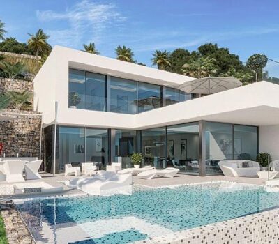 Вилла в Кальпе з видом на море, 427 кв.м, 4 спальні