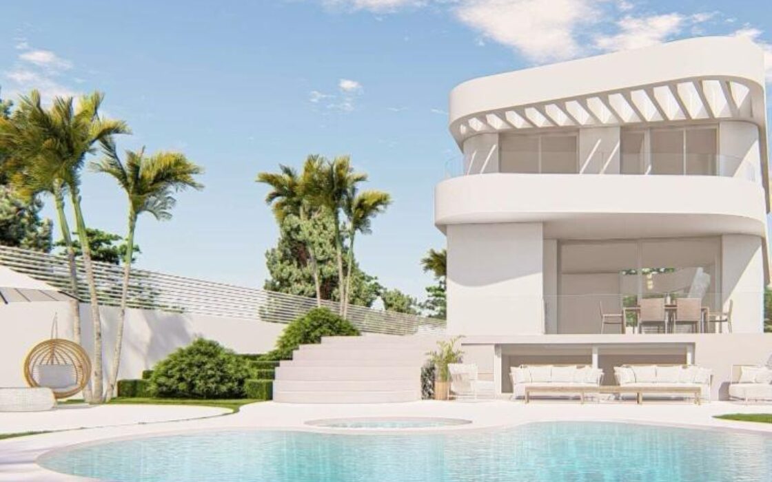Вилла 500 кв.м в Аликанте, новостройка с 4 спальнями