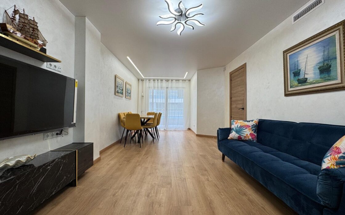 Просторные апартаменты 3 спальни у пляжа Торревьеха 108 кв.м