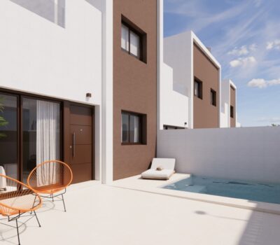 Нові таунхауси в Піллар де ла Орадада з приватним басейном