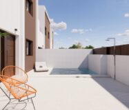 Нові таунхауси в Піллар де ла Орадада з приватним басейном