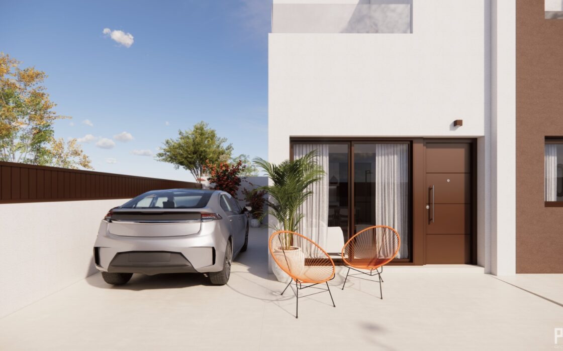 Нові таунхауси в Піллар де ла Орадада з приватним басейном