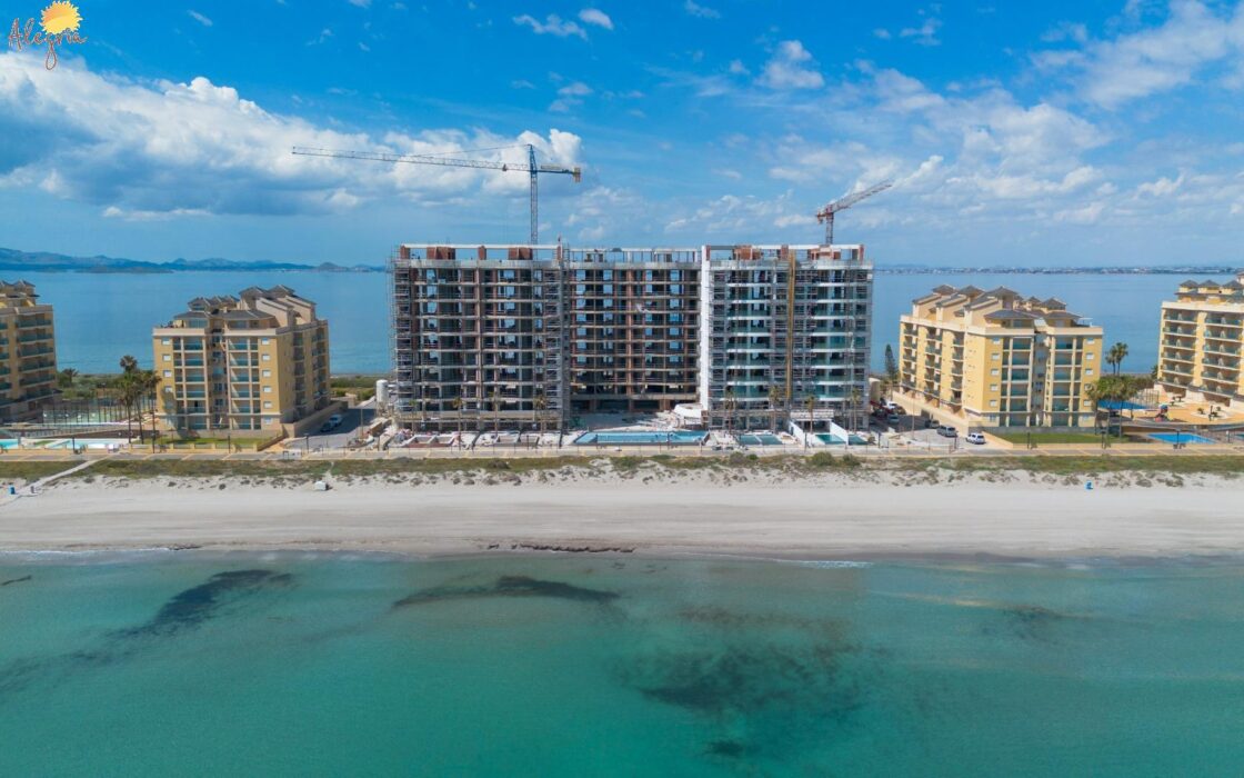 Квартира 2 спальни в Ла-Манге с видом на море 118,86 кв.м