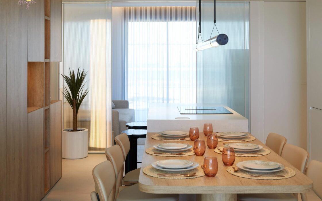 Квартира 2 спальни в Ла-Манге с видом на море 118,86 кв.м