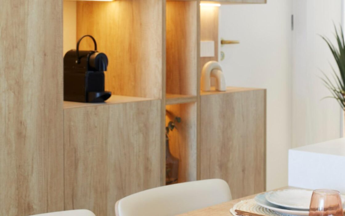 Квартира 2 спальни в Ла-Манге с видом на море 118,86 кв.м