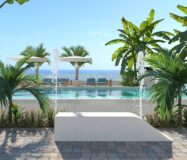 Квартира 2 спальни в Ла-Манге с видом на море 118,86 кв.м