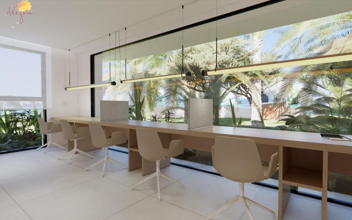 Квартира 2 спальни в Ла-Манге с видом на море 118,86 кв.м