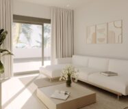 Новые квартиры в Ла-Нусии у моря с террасами и бассейном