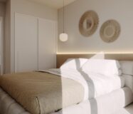 Новые квартиры в Ла-Нусии у моря с террасами и бассейном