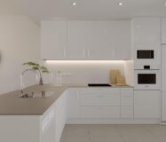 Новые квартиры в Ла-Нусии у моря с террасами и бассейном