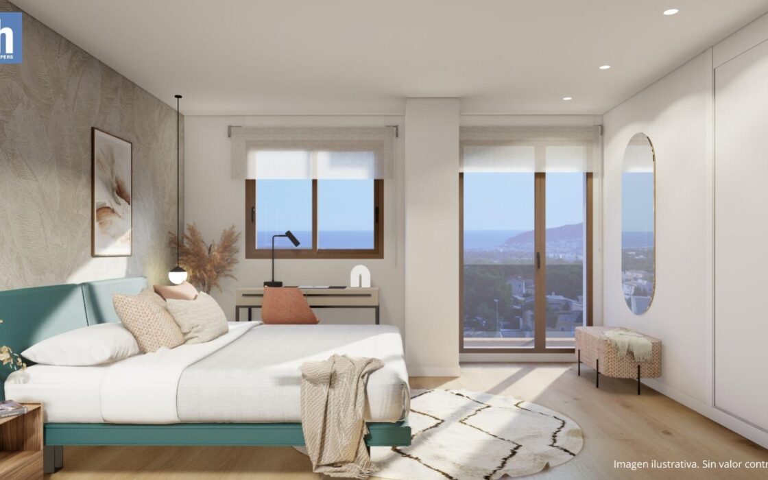 Новые таунхаусы в Ла-Нусии с панорамным видом 172 кв.м