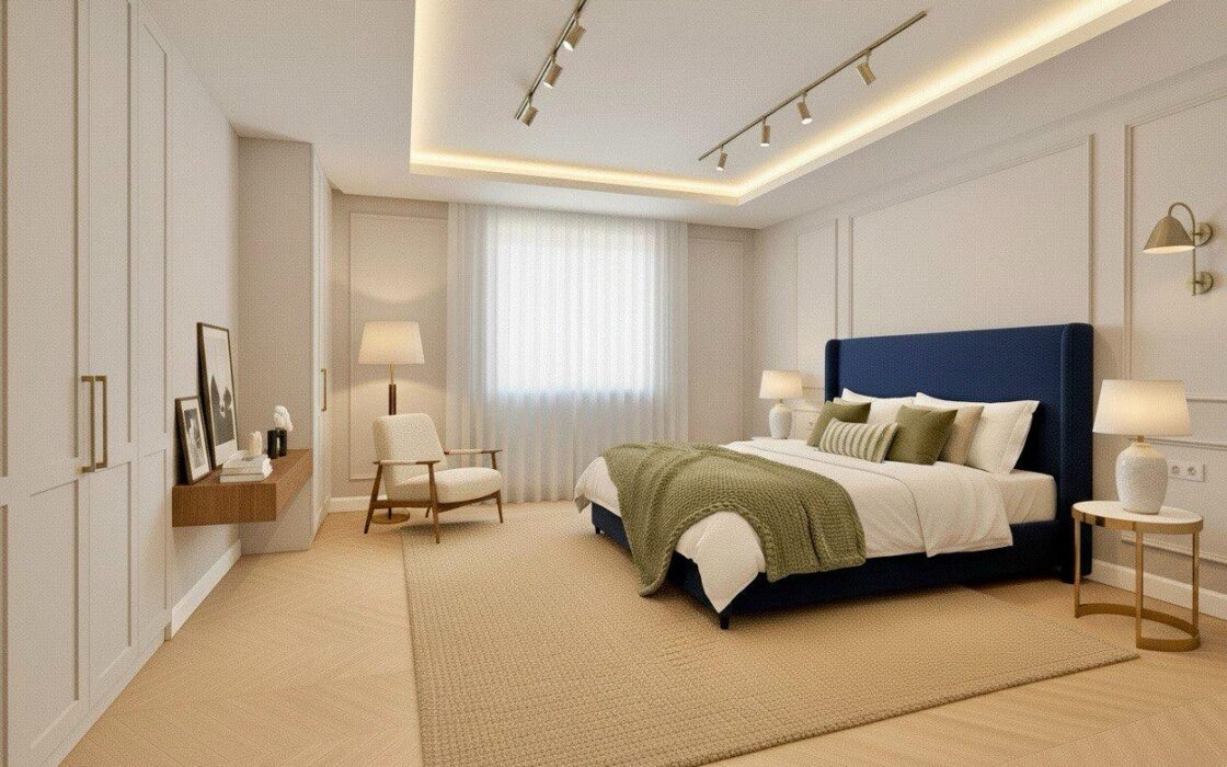 Апартаменты 324 кв.м в Мадриде, 5 спален, вид на город