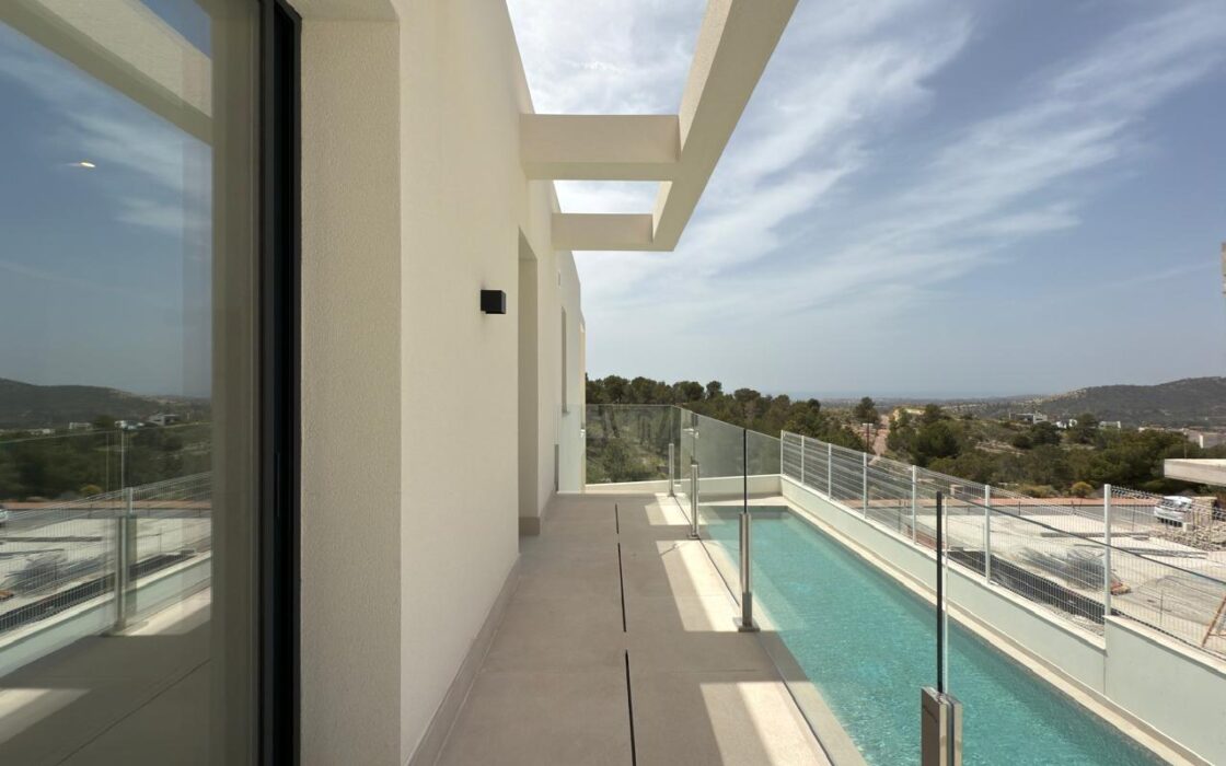 Вилла в Finestrat 636 кв.м с панорамным видом на море