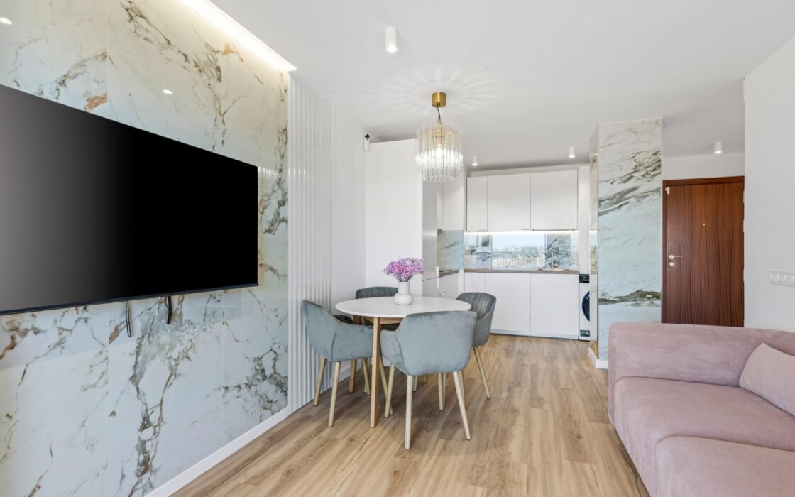 Апартаменты у моря в Пунта Прима с 2 спальнями и террасой