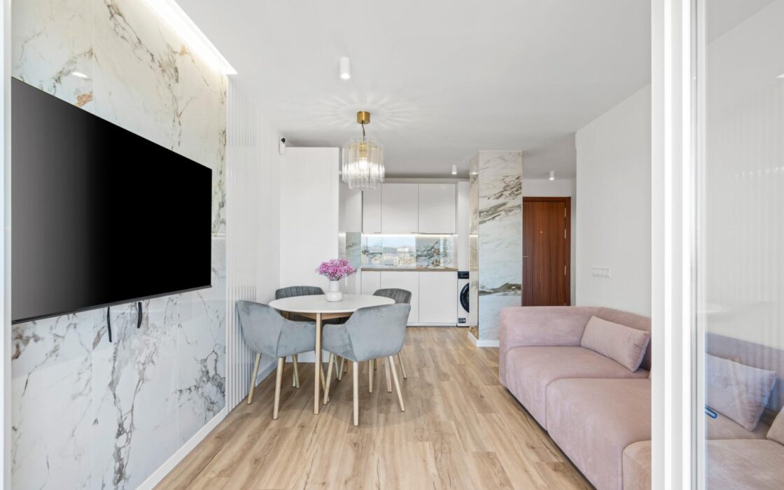 Апартаменты у моря в Пунта Прима с 2 спальнями и террасой