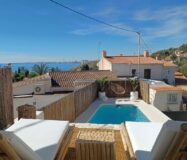 Дом 112 кв.м с террасой и видом на море в Эль Кампельо