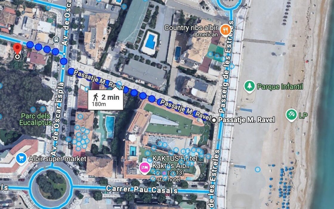 Смежный дом в Альбире 183 кв.м с видом на море и террасой