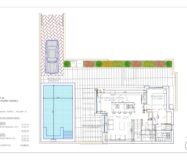 Современная вилла в Ла Эррада 138 кв.м с террасой у моря