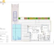 Современная вилла в Ла Эррада 138 кв.м с террасой у моря