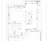 Современная вилла в Ла Эррада 138 кв.м с террасой у моря