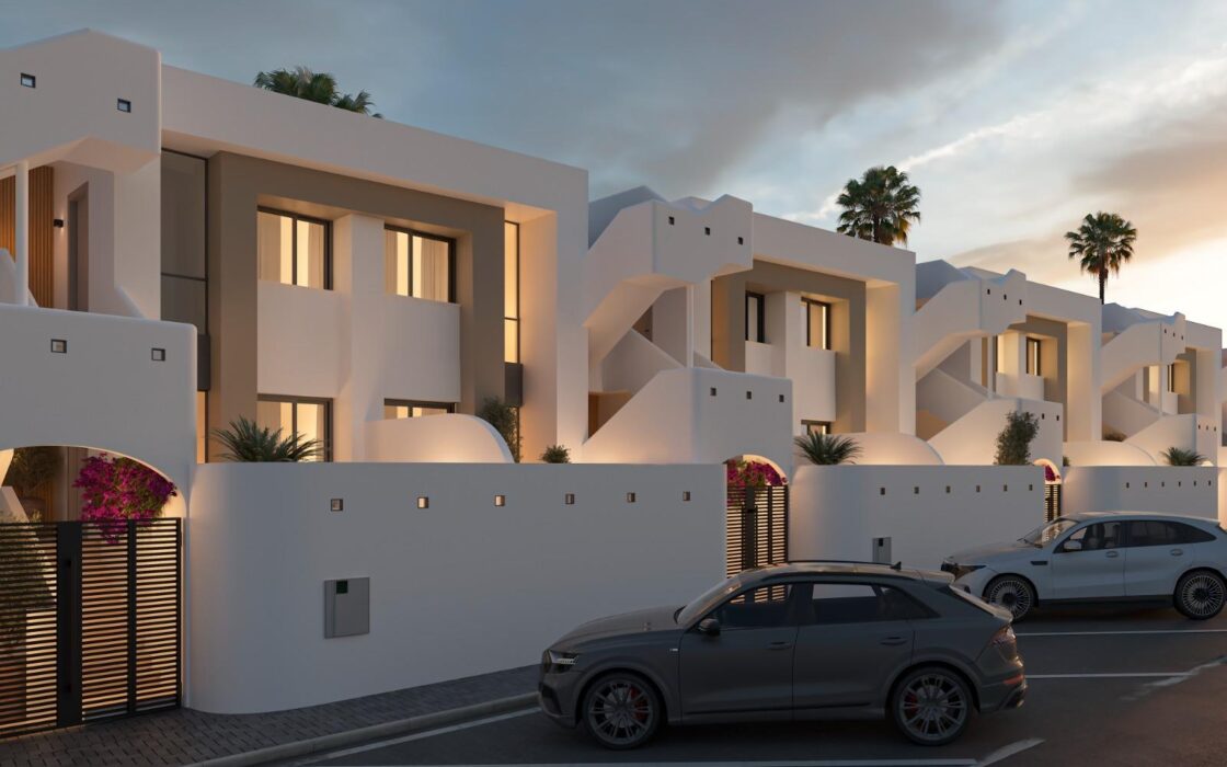 Новий житловий комплекс з терасою в долині Халон 84 кв.м