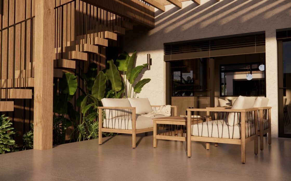 Экологичная вилла в Полопе с видом на море 226 кв.м