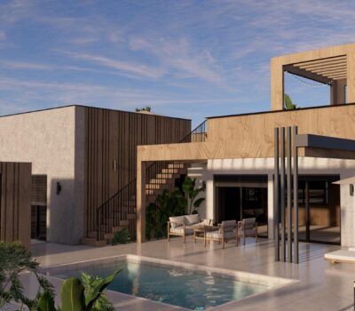 Екологічна вілла в Полопі з видом на море 226 кв.м