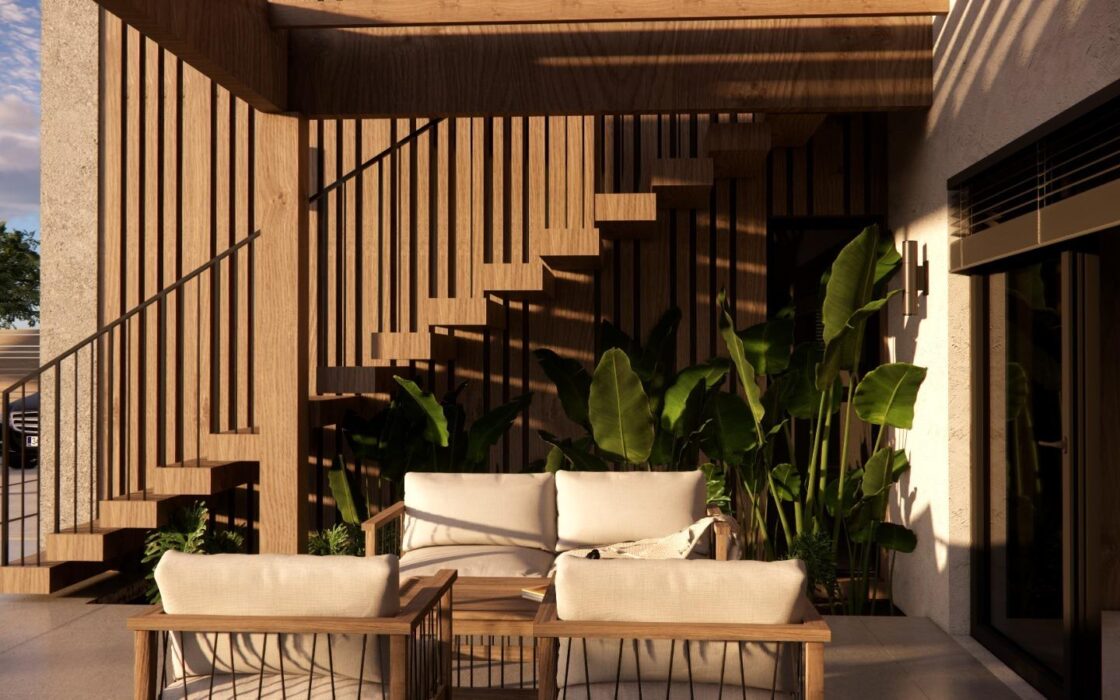 Экологичная вилла в Полопе с видом на море 226 кв.м