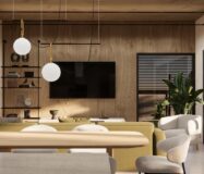 Экологичная вилла в Полопе с видом на море 226 кв.м