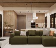 Экологичная вилла в Полопе с видом на море 226 кв.м