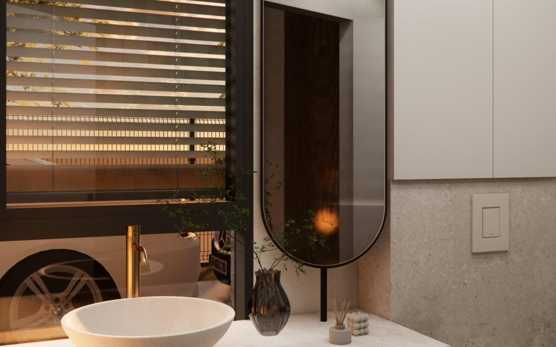 Экологичная вилла в Полопе с видом на море 226 кв.м