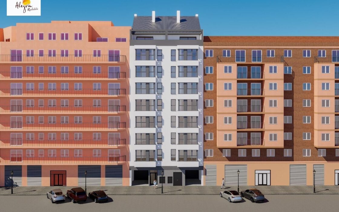 Апартаменты в Валенсии 123.6 кв.м с террасой у моря