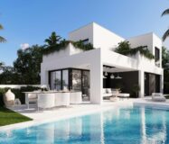 Вилла в Финестрате с террасой и видом на море 244 кв.м