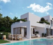 Вилла в Финестрате с террасой и видом на море 244 кв.м