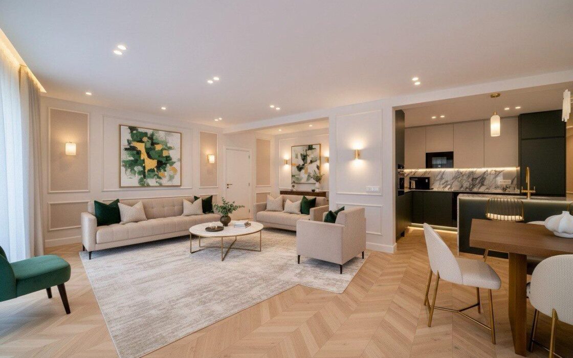 Апартаменты в Мадриде, 100 кв.м, 3 комнаты, р-н Листа