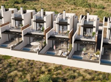 Дом в Торревьехе 115 кв.м с видом на море и бассейном