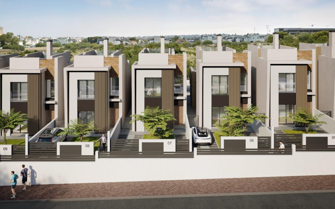 Дом в Торревьехе 115 кв.м с видом на море и бассейном