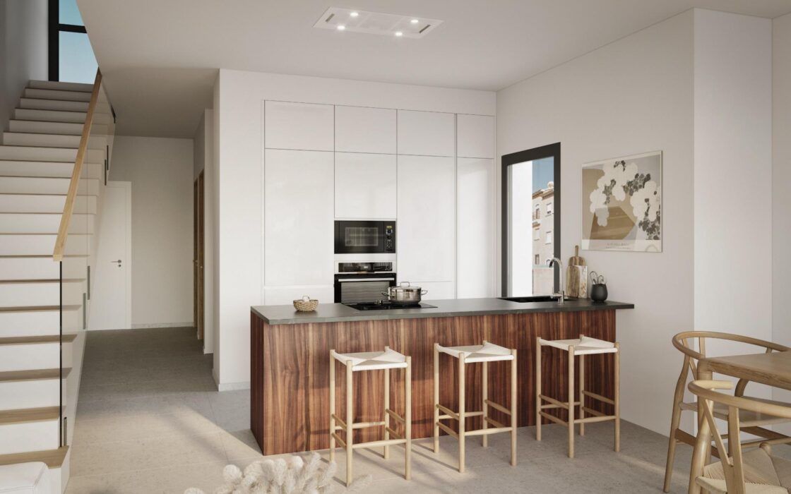 Дом в Торревьехе 115 кв.м с видом на море и бассейном