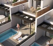 Дом в Торревьехе 115 кв.м с видом на море и бассейном