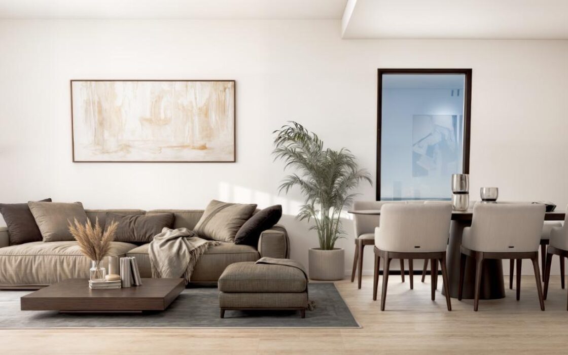 Сучасні апартаменти у Фіністраті з видом на море 87 кв.м