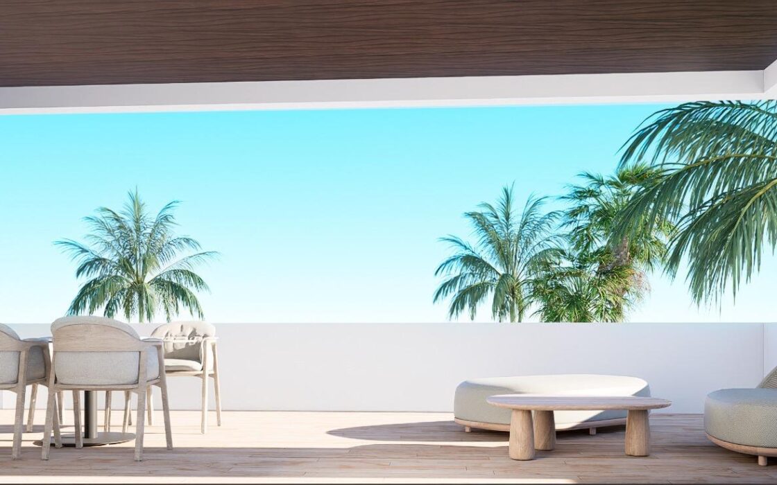 Сучасні апартаменти у Фіністраті з видом на море 87 кв.м