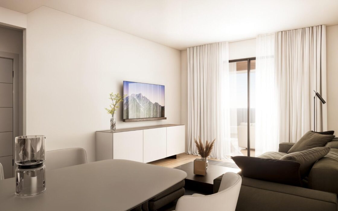 Сучасні апартаменти у Фіністраті з видом на море 87 кв.м