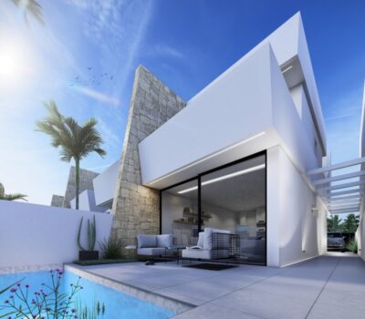 Нові вілли з басейном у Сантьяго-де-ла-Рибера 94 кв.м