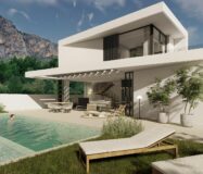 Роскошная вилла в Полопе 310 кв.м с видом на море