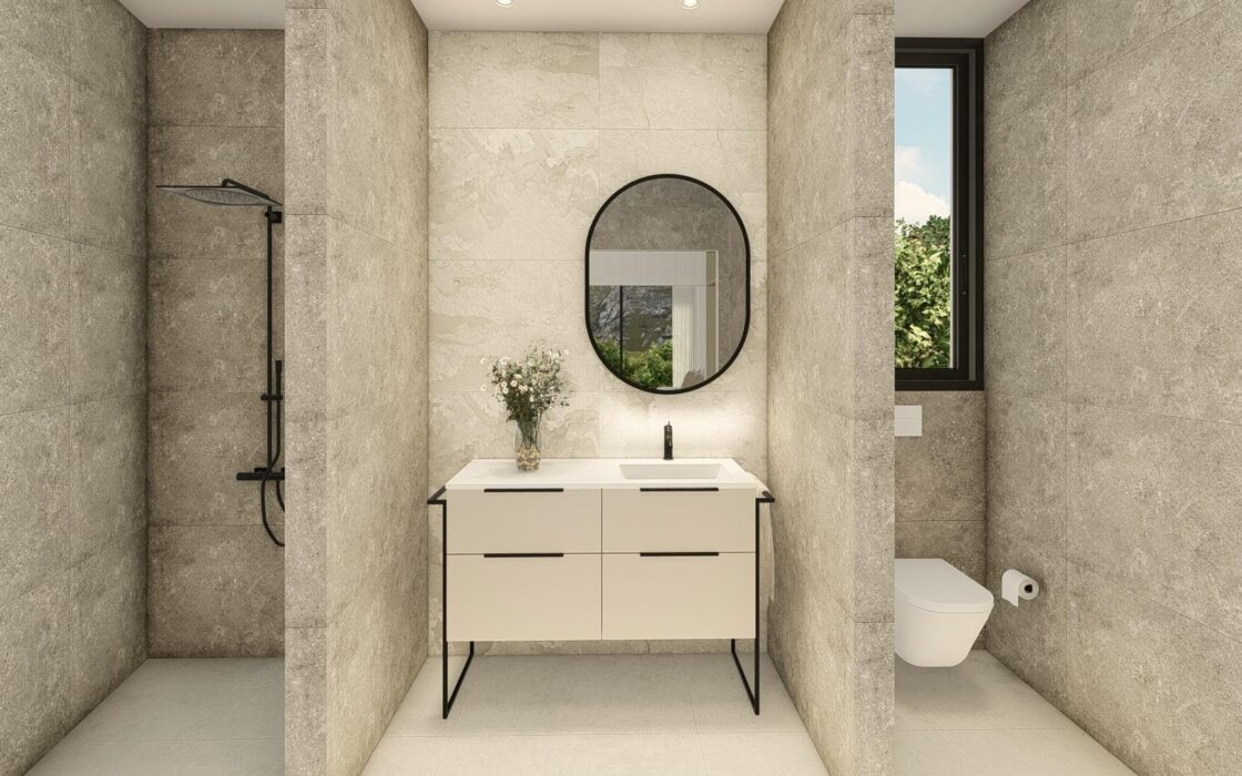 Роскошная вилла в Полопе 310 кв.м с видом на море