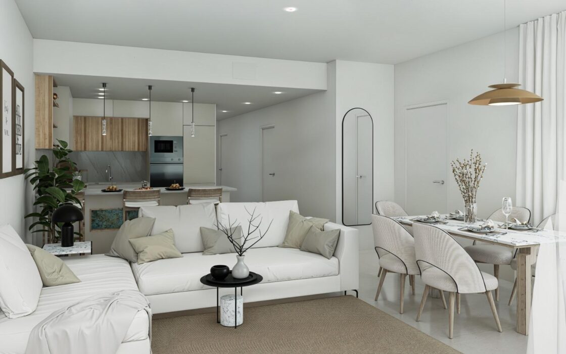 Вілла в Лос-Алькасаресі 4 кімнати 700 метрів до моря