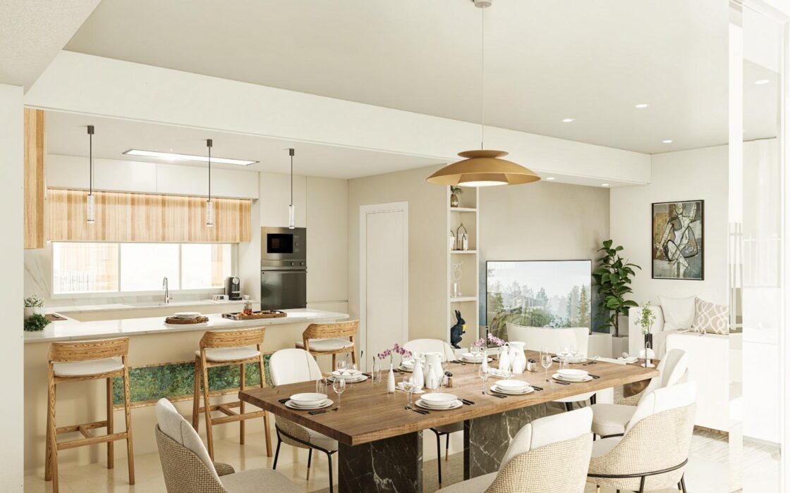 Вілла в Лос-Алькасаресі 4 кімнати 700 метрів до моря