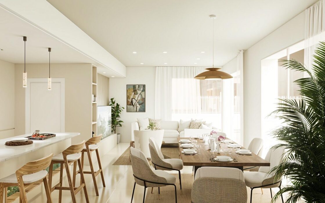 Вілла в Лос-Алькасаресі 4 кімнати 700 метрів до моря